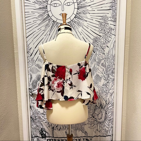 🌈 Beautiful romantic roses top - Picture 5 of 11